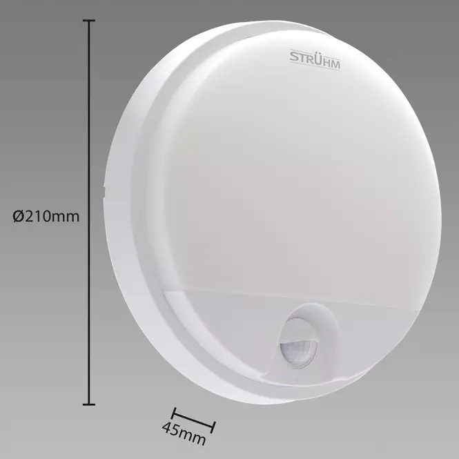 Stropná lampa  Pedro LED SC 15W 4000K biela 03794 PL1