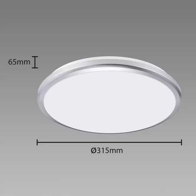 Stropnica Planar LED 24W Silver 4000K 03840 PL1