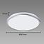 Stropnica Planar LED 36W Silver 4000K 03841 PL1,4