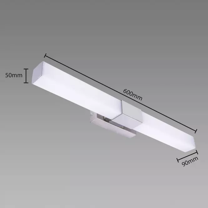 Nástenné svietidlo  Salsa LED 12W chróm 03843 LK1