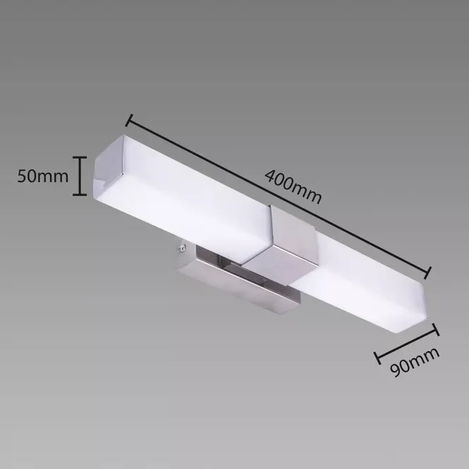 Nástenné svietidlo Salsa LED 8W chróm 03842 LK1