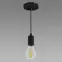 Luster Uno E27 CLG Black 03811 LW1,2