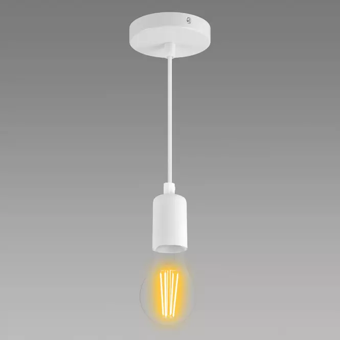 Luster Uno E27 CLG White 03810 LW1