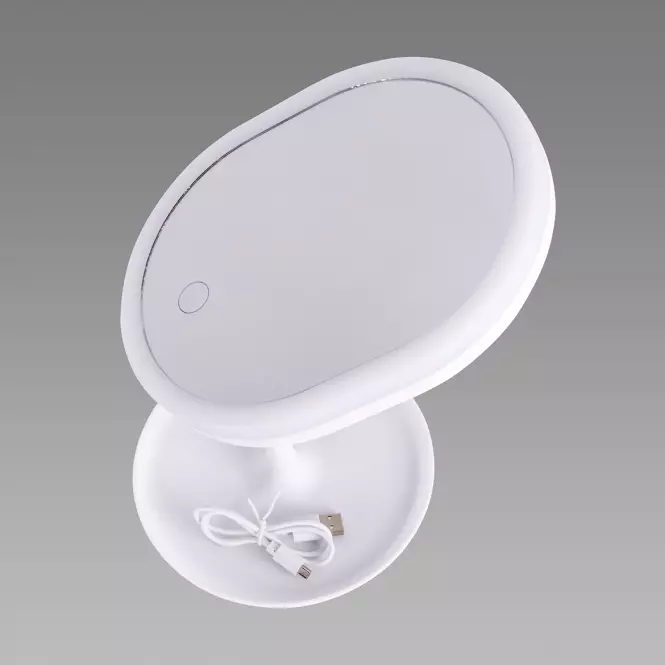 Kozmetické zrkadlo  Princessa LED 3W biela 03822 LB1