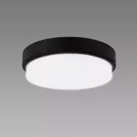 Stropná lampa Aron LED C 12W Black 4000K 03800 PL1