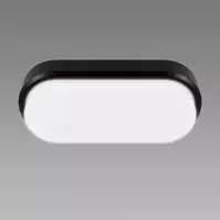 Stropná lampa Aron LED L 12W Black 4000K 03798