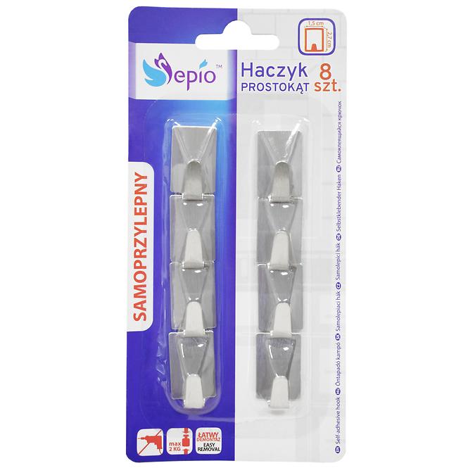Háčik obdĺžnikový 8 ks 11methopro8pc