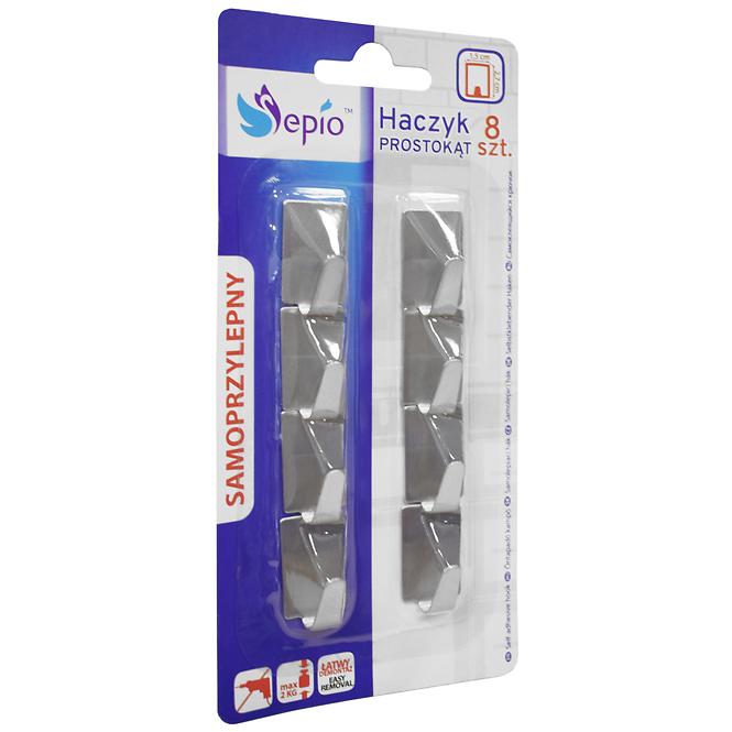 Háčik obdĺžnikový 8 ks 11methopro8pc