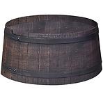 Stojan na sud s dažďovou vodou 120L/140L/150L  hnedy