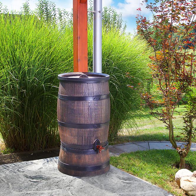 Stojan na sud s dažďovou vodou 120L/140L/150L  hnedy
