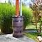 Stojan na sud s dažďovou vodou 120L/140L/150L  hnedy,2