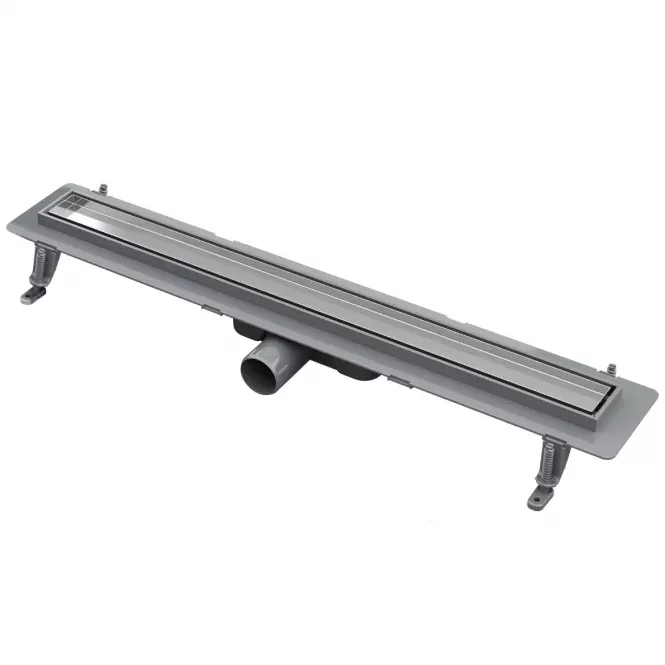 Odtokový žľab Reverzibilné Duplex Abs+Inox 900