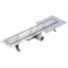 Odtokový žľab Reverzibilné Duplex Inox Dlaž / satén 900,3