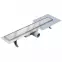 Odtokový žľab Reverzibilné Duplex Inox Dlaž / satén 1000,3