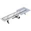 Odtokový žľab Reverzibilné Duplex Inox Dlaž / satén 1000,3