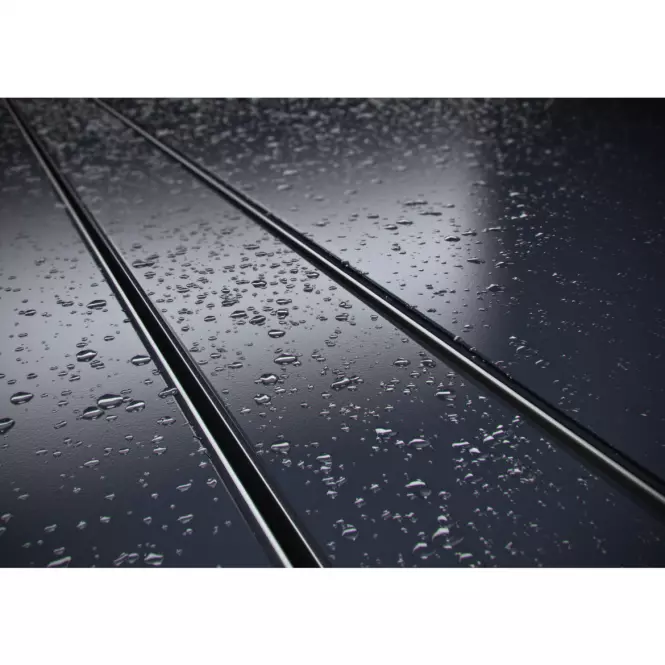 Odtokový žľab Reverzibilné Duplex Inox Dlaž / satén 800