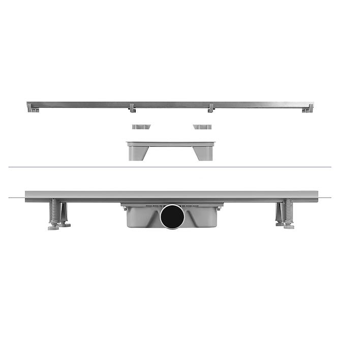 Odtokový žľab Fala Inox 500