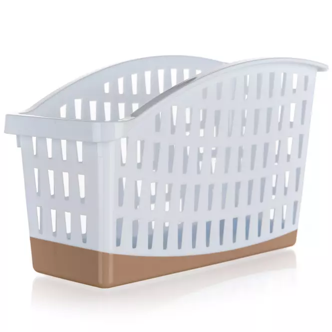 Organizátor do chladničky plast cul bielo-hnedý 55070551