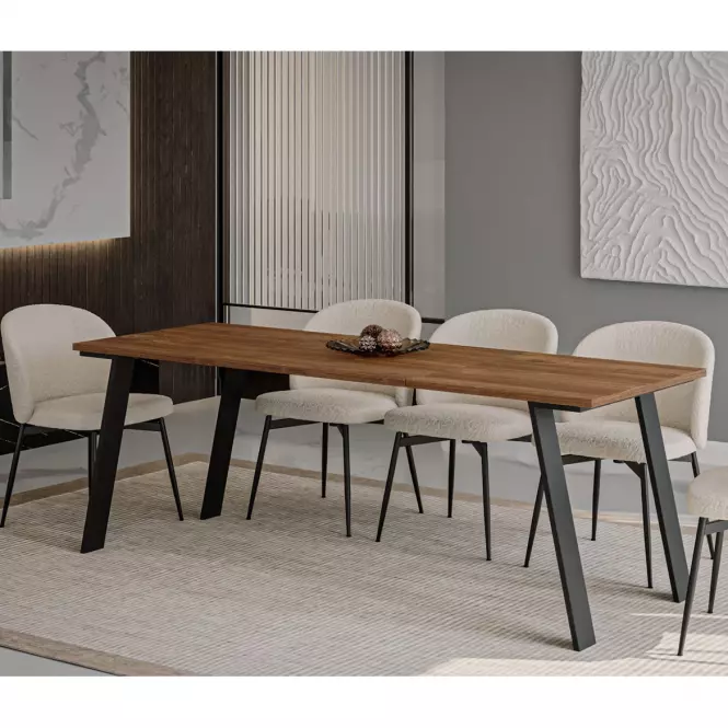 Rozkladací stôl Liwia 130/210x80cm210 Dub Striling,5