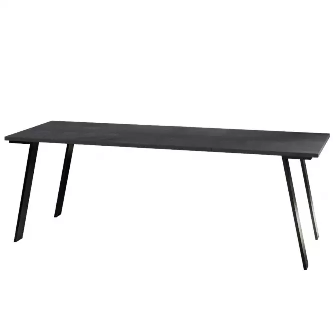 Rozkladací stôl Liwia 130/210x80cm Tmavý betón