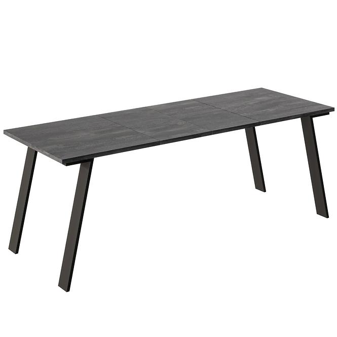 Rozkladací stôl Liwia 130/210x80cm Tmavý betón