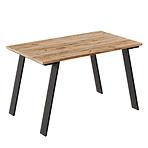 Rozkladací stôl Liwia 130/210x80cm Dub Craft Zlatý