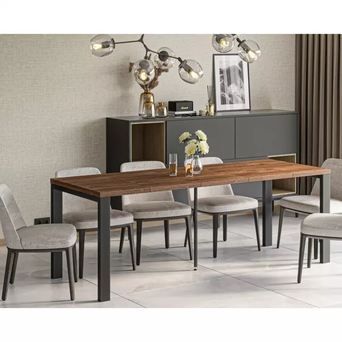 Rozkladací stôl Garant 80/215x80cm Dub Stirling