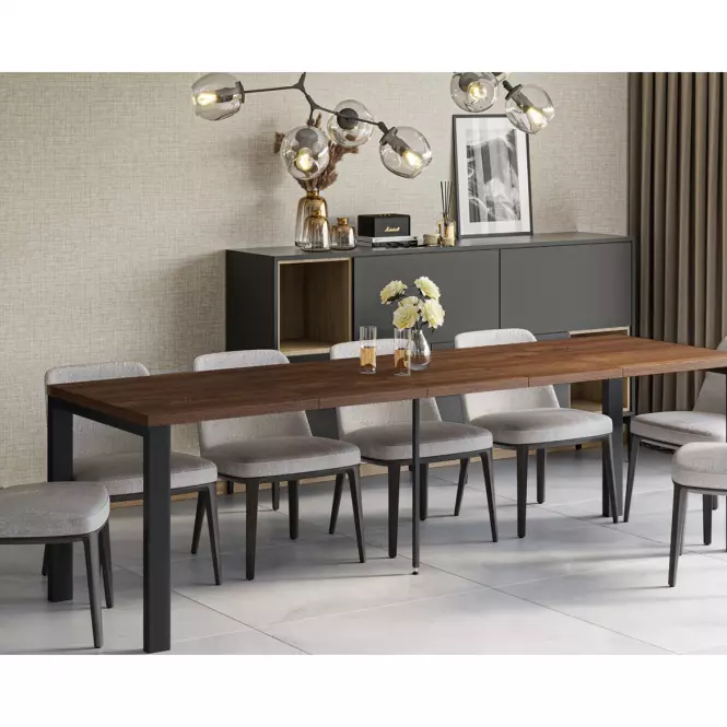 Rozkladací stôl Garant 130/265x80cm Dub Stirling