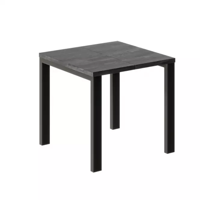 Rozkladací stôl Garant 80/170x80cm Betón Tmavý