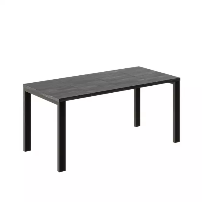 Rozkladací stôl Garant 80/170x80cm Betón Tmavý,2