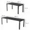 Rozkladací stôl Garant 130/220x80cm  Betón Tmavý,3