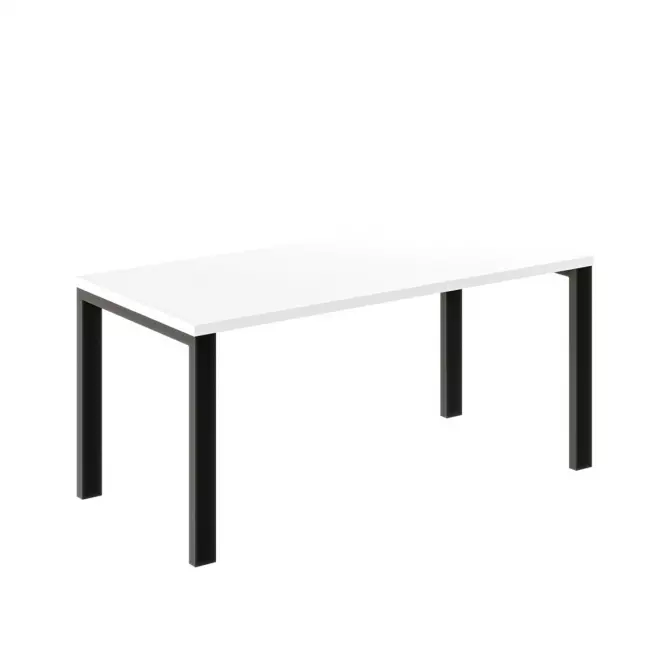 Rozkladací stôl Garant 80/170x80cmBiely lesk,2