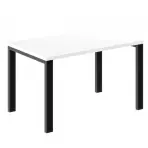Rozkladací stôl Garant 130/265x80cm Biely lesk