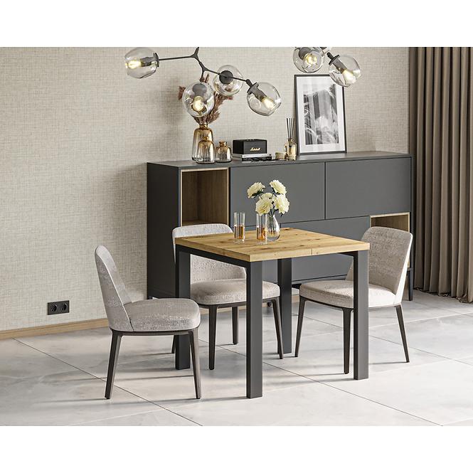 Rozkladací stôl Garant 80/170x80cm Dub Artisan
