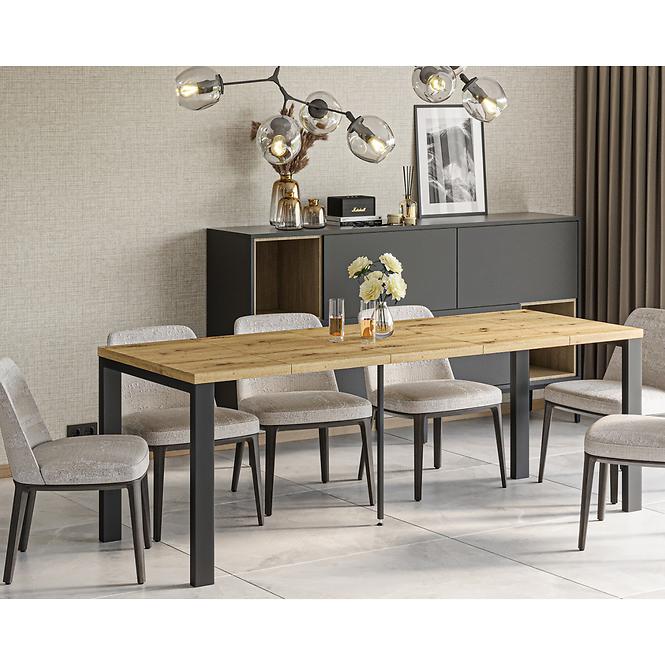 Rozkladací stôl Garant 80/215x80cm Dub Artisan
