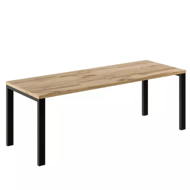 Rozkladací stôl Garant 130/220x80cm Dub Wotan,2