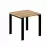 Rozkladací stôl Garant 80/170x80cm Dub Craft Zlatý