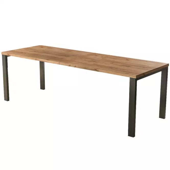 Rozkladací stôl Garant 130/220x80cm  Dub Craft Zlatý