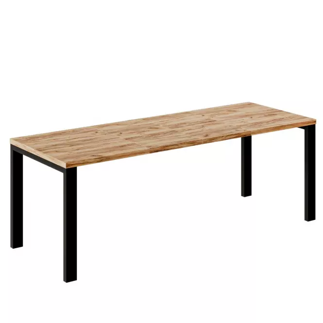 Rozkladací stôl Garant 130/220x80cm  Dub Craft Zlatý,2