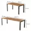 Rozkladací stôl Garant 130/265x80cm Dub Craft Zlatý,3