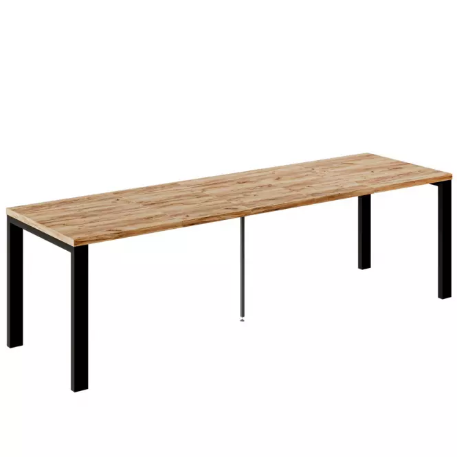 Rozkladací stôl Garant 130/265x80cm Dub Craft Zlatý,2