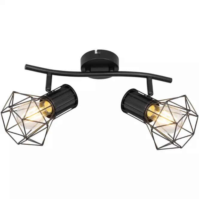 Luster 54017-2 Čierny drôt LS2,4
