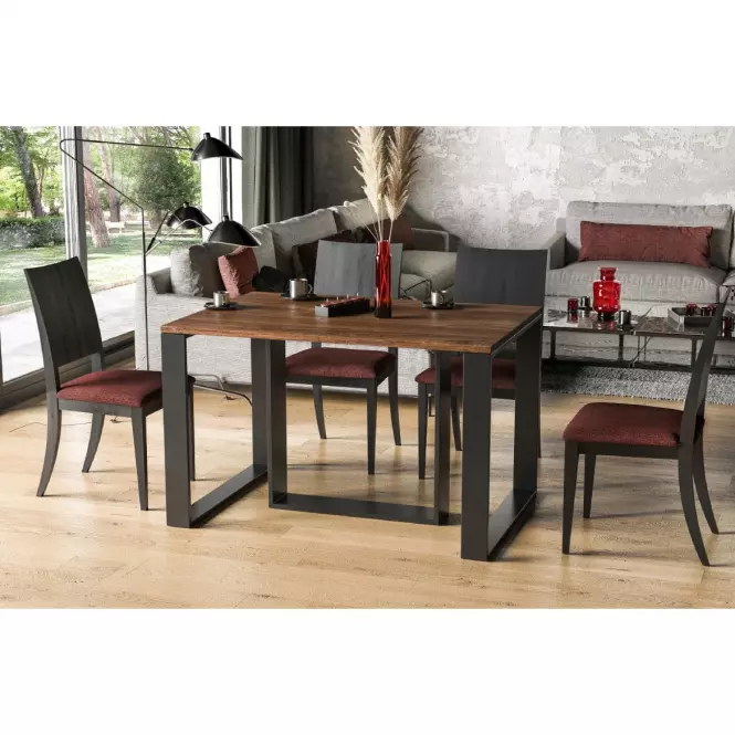 Rozkladací stôl Borys 130/210x80cm Dub Stirling