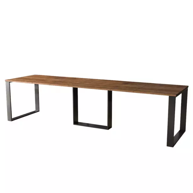 Rozkladací stôl Borys 130/250x80cm Dub Stirling