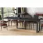 Rozkladací stôl Borys 130/250x80cmbetón tmavý,5