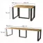 Rozkladací stôl Borys 130/250x80cm Dub Wotan,3