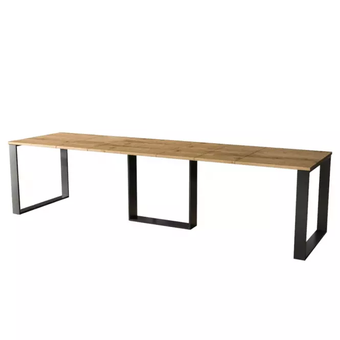 Rozkladací stôl Borys 130/330x80cm Dub Wotan