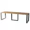 Rozkladací stôl Borys 130/330x80cm Dub Craft Zlatý,2