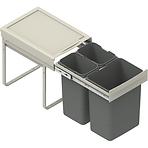 Nádoba na odpad JC 40 vysoká trojdielna (2x9l/1x20l)