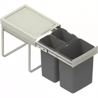 Nádoba na odpad JC 40 vysoká trojdielna (2x9l/1x20l)